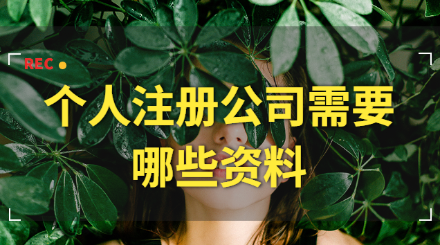 个人注册公司需要哪些资料(个人注册公司需要哪些资料和手续)