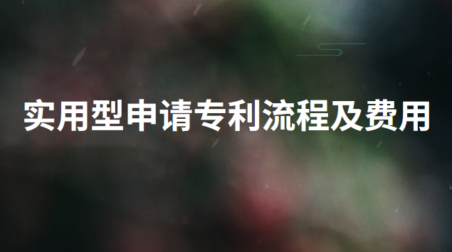 实用专利申请费用一览表(实用型专利申请费用是多少钱)