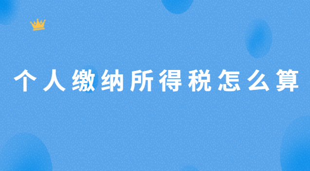 个人缴纳个人所得税怎么计算(个人收入所得税怎么计算缴纳)