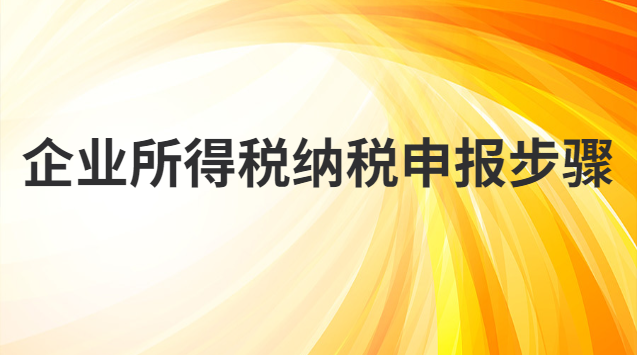 企业所得税纳税申报的操作步骤(企业所得税纳税申报怎么操作)